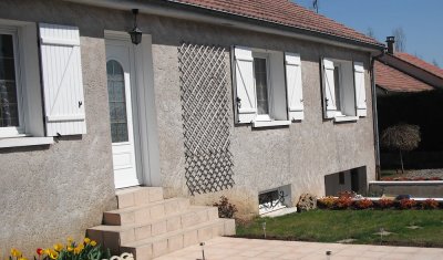 Ravalement de façade de maison individuelle à Chaumont